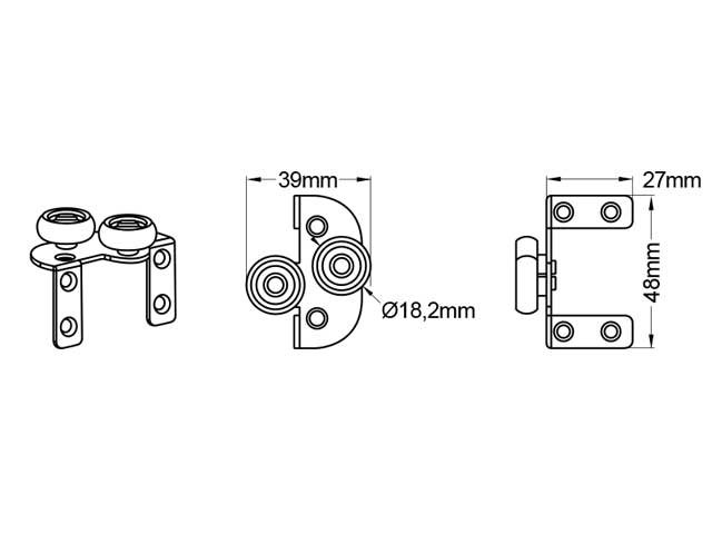 Rodamientos superiores EH