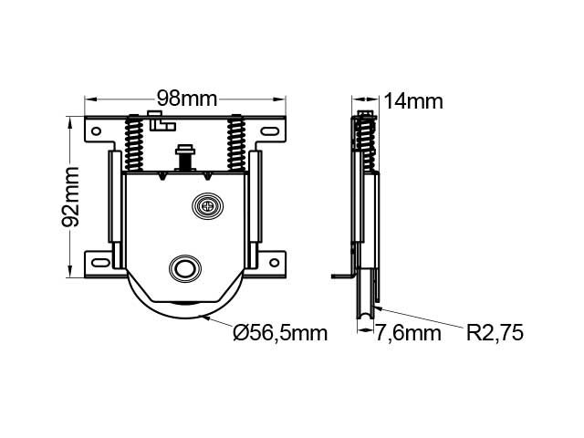 Rodamientos inferiores EH