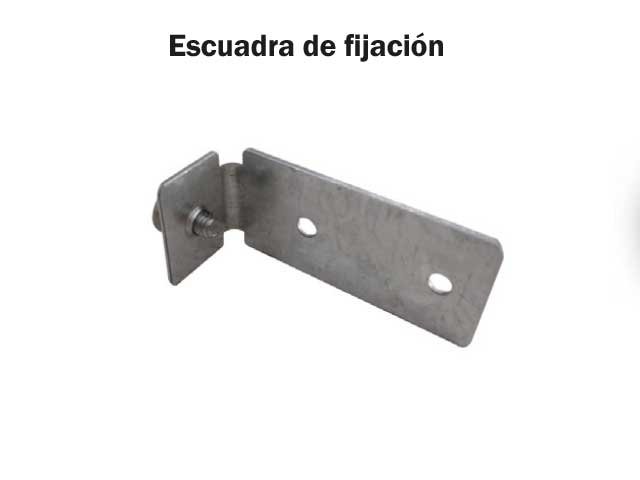 Complemento. Escuadra de fijación