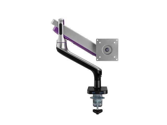 Brazo simple para monitor con USB