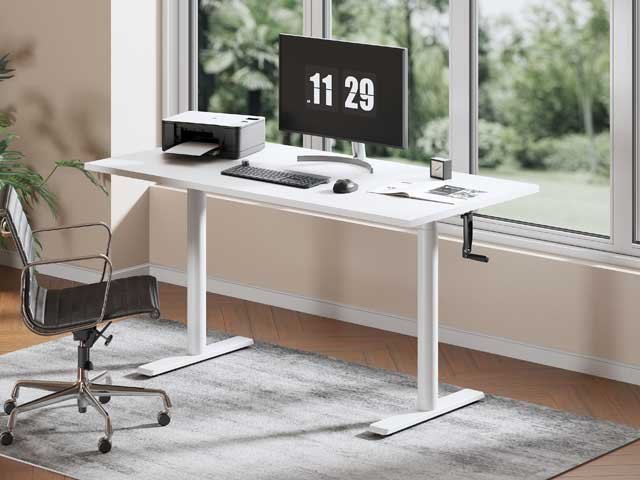 Escritorio elevable manual