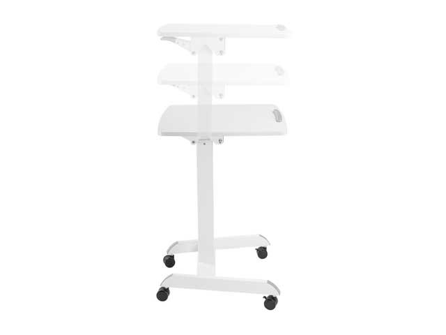 Mesa auxiliar neumática con inclinación