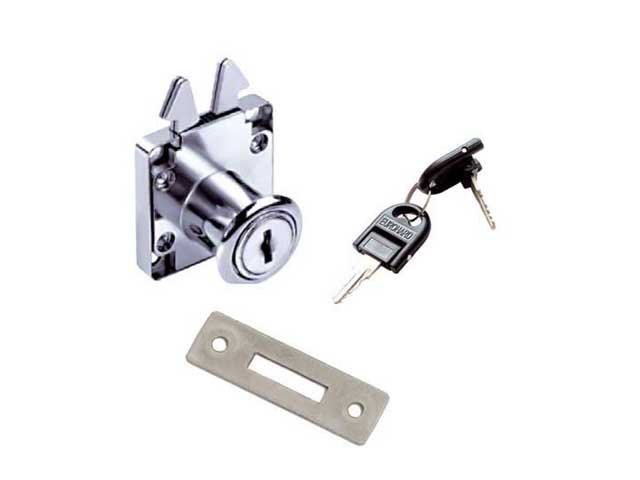 Cerradura de aplicar para puerta de persiana