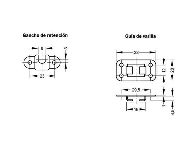 Cerradura central de cierre frontal, con sistema antivuelco de apertura.