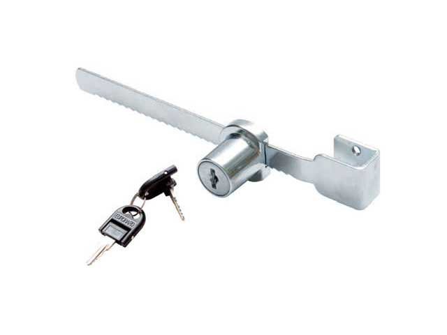 Cerradura de aplicar para puerta corrediza de cristal